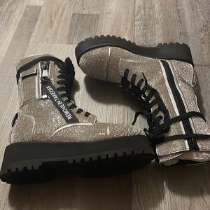 COPY - Brand: Poster Girl Color: Silver Bling Size: 8M purchased from Dolls Kill